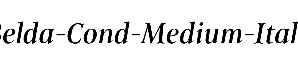 Belda-Cond-Medium-Italic