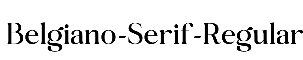 Belgiano-Serif-Regular