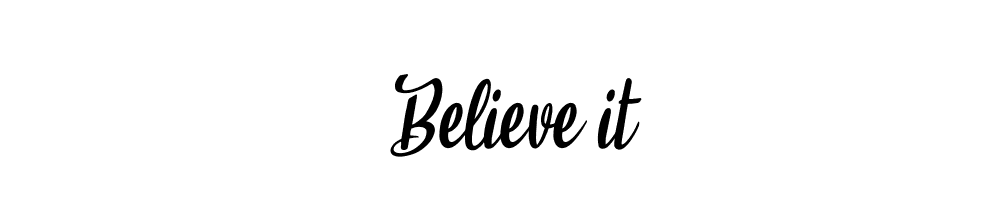 Believe-it