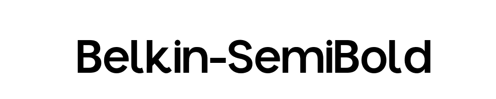 Belkin-SemiBold