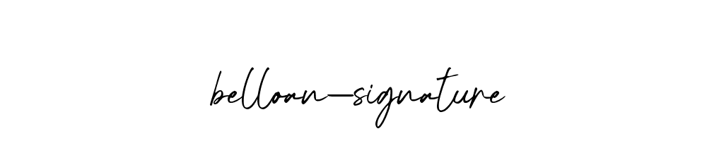 Belloan Signature