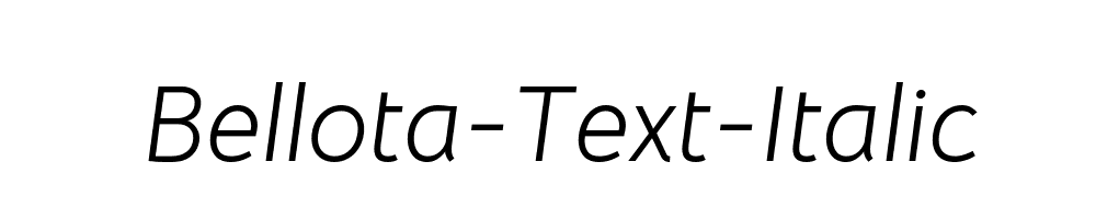 Bellota-Text-Italic