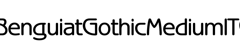 BenguiatGothicMediumITC