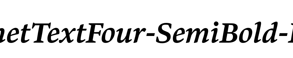 BennetTextFour-SemiBold-Italic