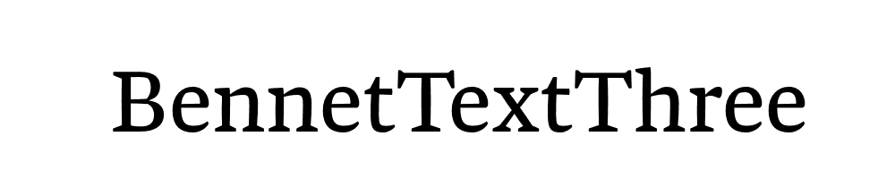 BennetTextThree