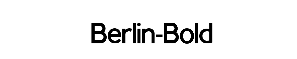 Berlin-Bold