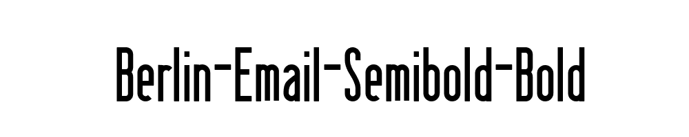 Berlin-Email-Semibold-Bold