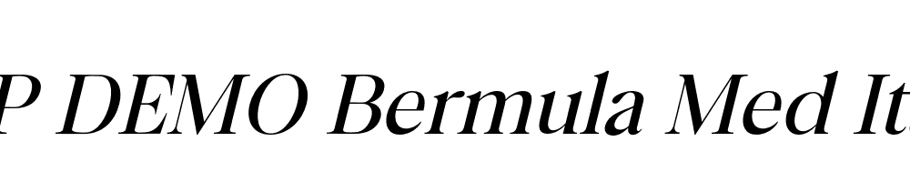 FSP DEMO Bermula Med Italic