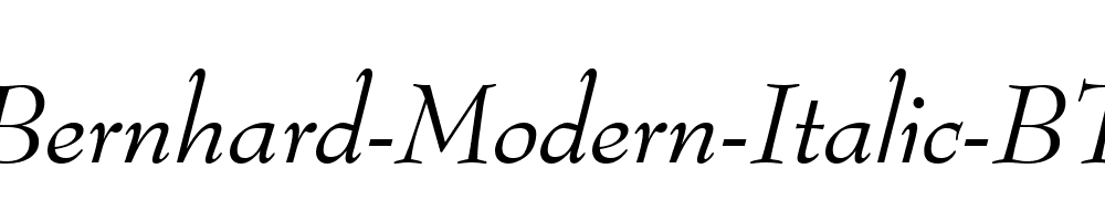 Bernhard-Modern-Italic-BT