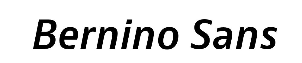 Bernino Sans