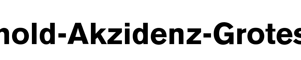 Berthold-Akzidenz-Grotesk-BE