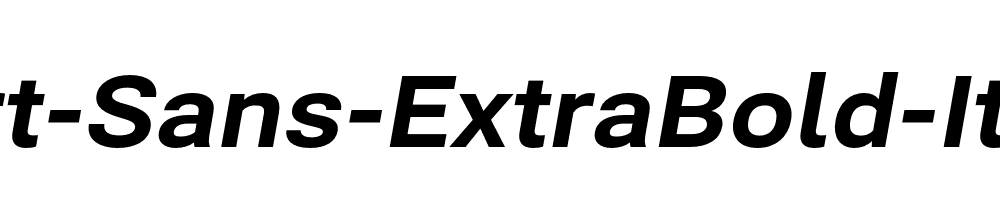 Bert-Sans-ExtraBold-Italic