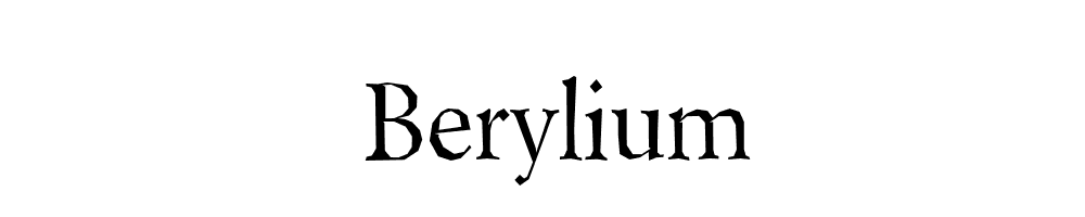 Berylium