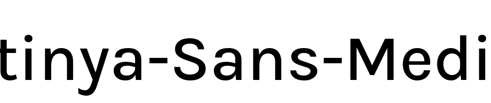 Betinya Sans Medium