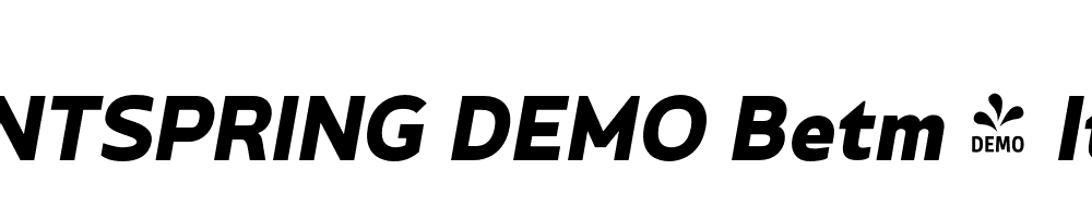  DEMO Betm 2 Italic