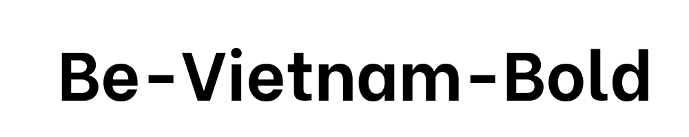 Be-Vietnam-Bold