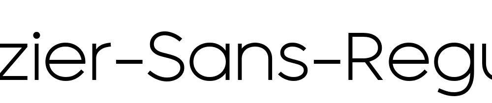 Bezier Sans Regular