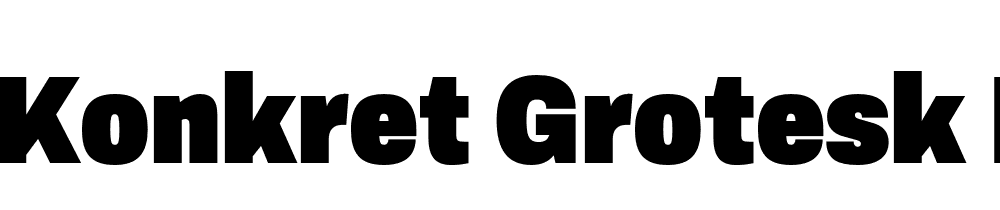 Bf Konkret Grotesk Pro