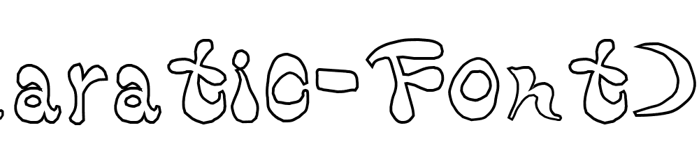 Bharatic Font(W)