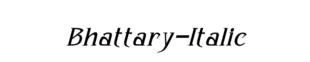 Bhattary-Italic