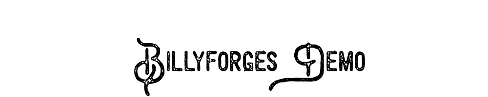 Billyforges-Demo