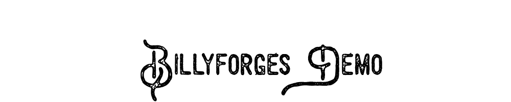 Billyforges-Demo