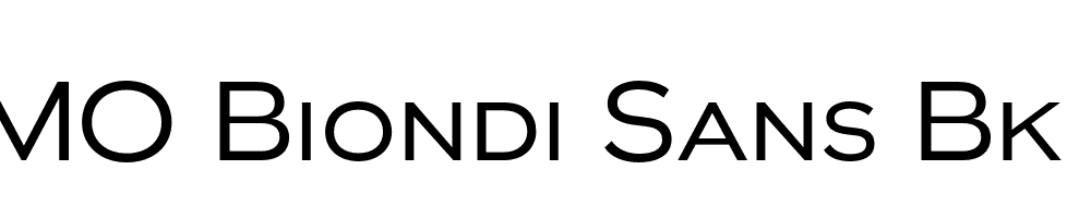 FSP DEMO Biondi Sans Bk Regular