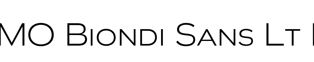 FSP DEMO Biondi Sans Lt Regular