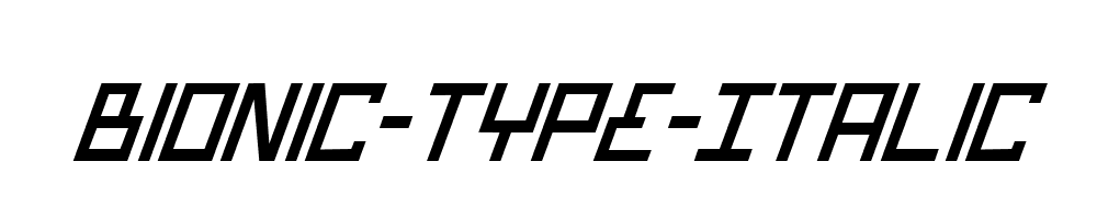 Bionic-Type-Italic