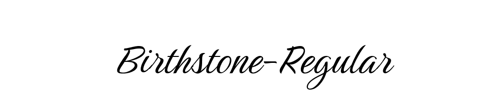 Birthstone-Regular