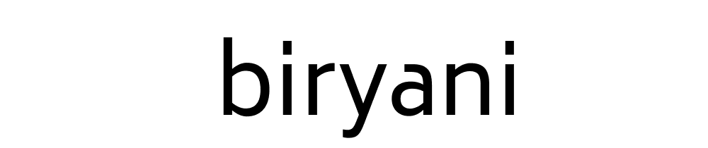 Biryani