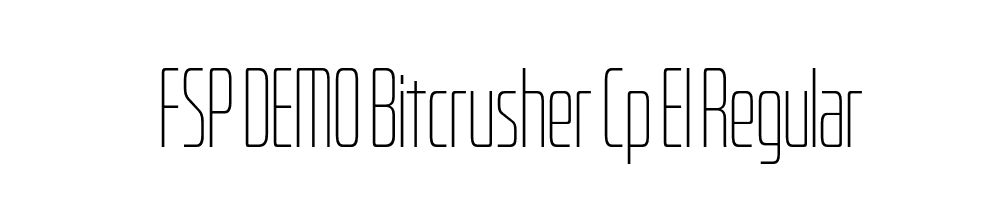 FSP DEMO Bitcrusher Cp El Regular