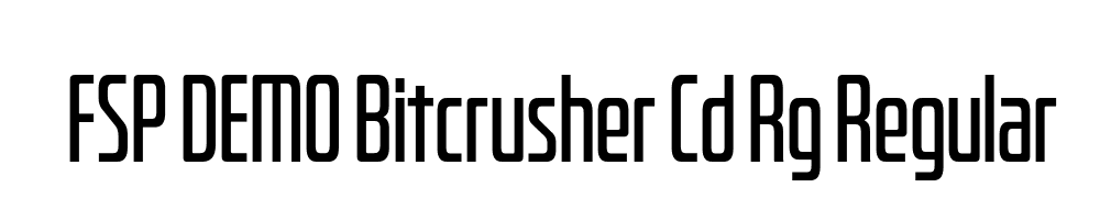 FSP DEMO Bitcrusher Cd Rg Regular