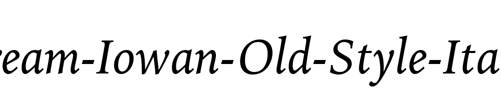 Bitstream-Iowan-Old-Style-Italic-BT