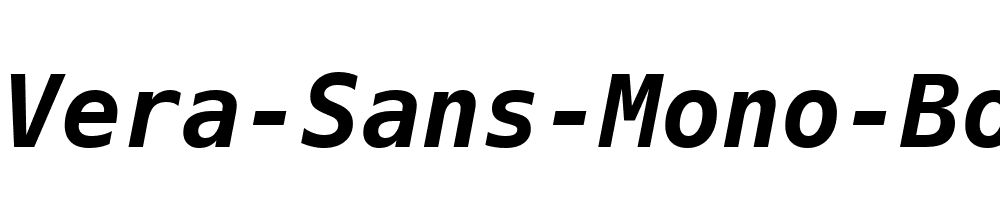 Bitstream-Vera-Sans-Mono-Bold-Oblique