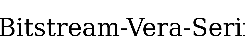 Bitstream-Vera-Serif