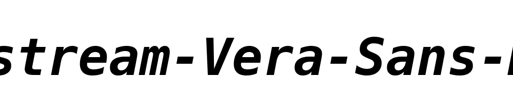 Bitstream-Vera-Sans-Mono