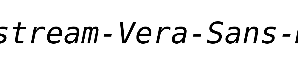 Bitstream-Vera-Sans-Mono