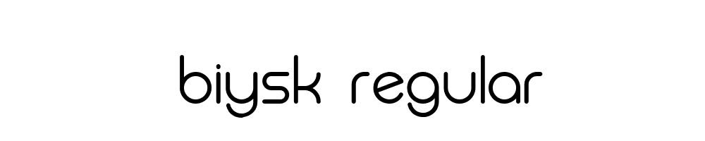 Biysk-Regular