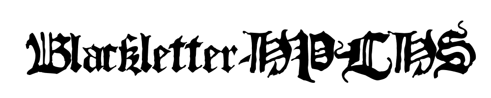 Blackletter-HPLHS