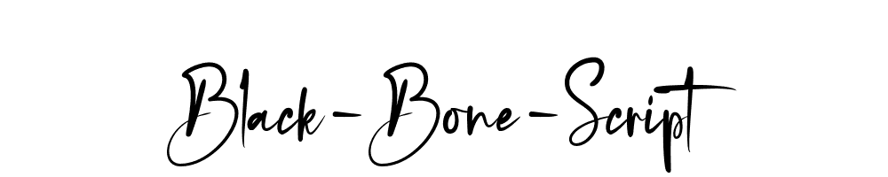 Black-Bone-Script