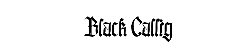 Black-Callig