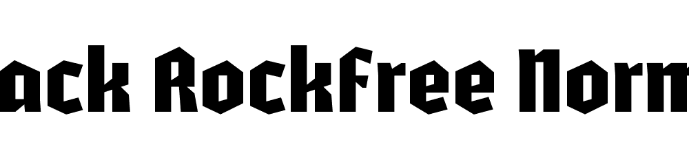 Black RockFree Normal