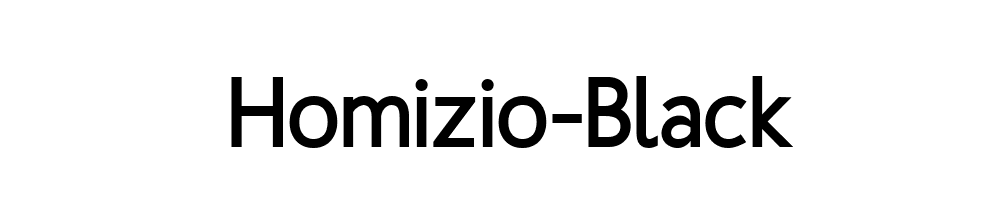 Homizio-Black