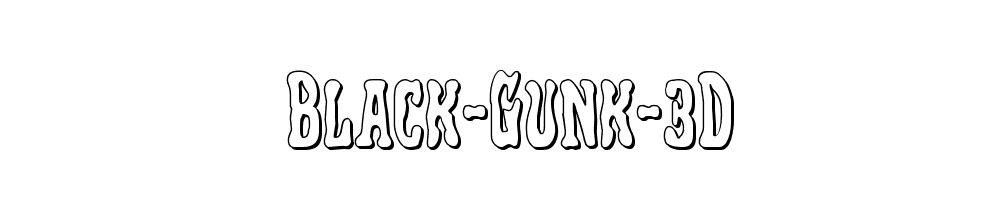 Black-Gunk-3D