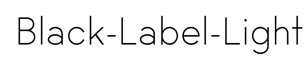 Black-Label-Light