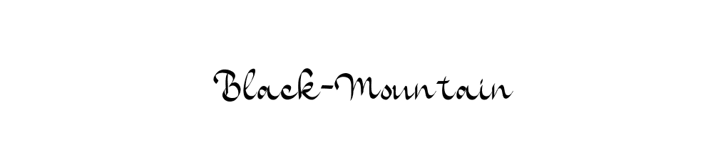 Black-Mountain