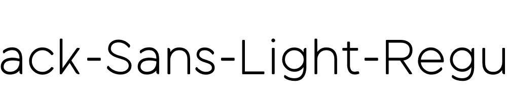 Black-Sans-Light-Regular