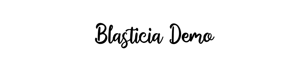 Blasticia-Demo