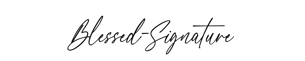 Blessed-Signature